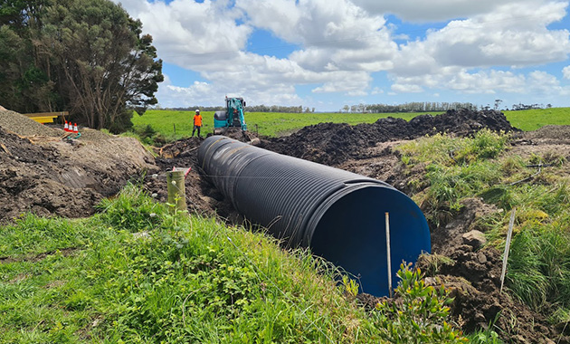 Corrutech Subdivision Installation