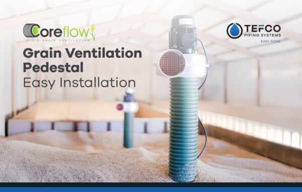 Coreflow Grain Ventilation Pedestals - Tefco